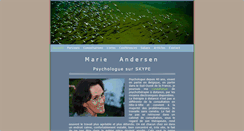 Desktop Screenshot of marieandersen.net